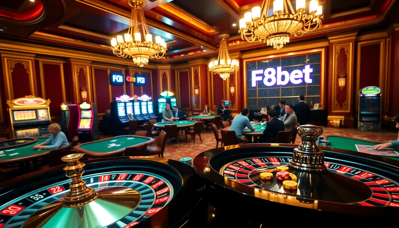 Experience the thrill of winning at trang chủ F8bet Casino with exciting games like roulette and blackjack.